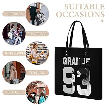 Amazon | [Thx Giving] アリアナ グランデ トートバッグ PU
